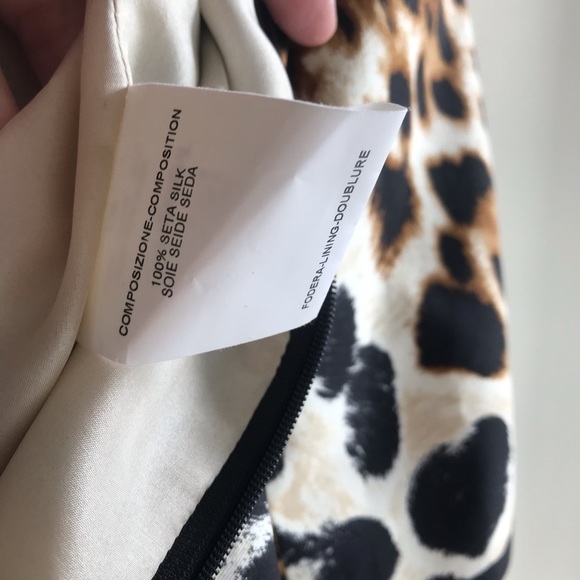 YSL leopard print mini dress size S - Picture 7 of 7